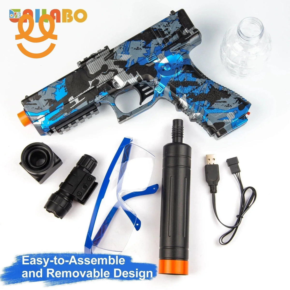 New Electric Blaster Gun Toy, High Precision Shooting, Party Game - Halloween Thanksgiving Christmas Gift