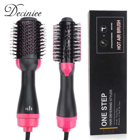 One step Hair Dryer Brush 3 in 1 Negative One Step Hair Dryer & Volumizer Blower Anti-Static Hair Styler Curler Hair Straightener Brush