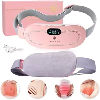 Rechargeable Heating & Vibration Menstrual Pain Relief Massager