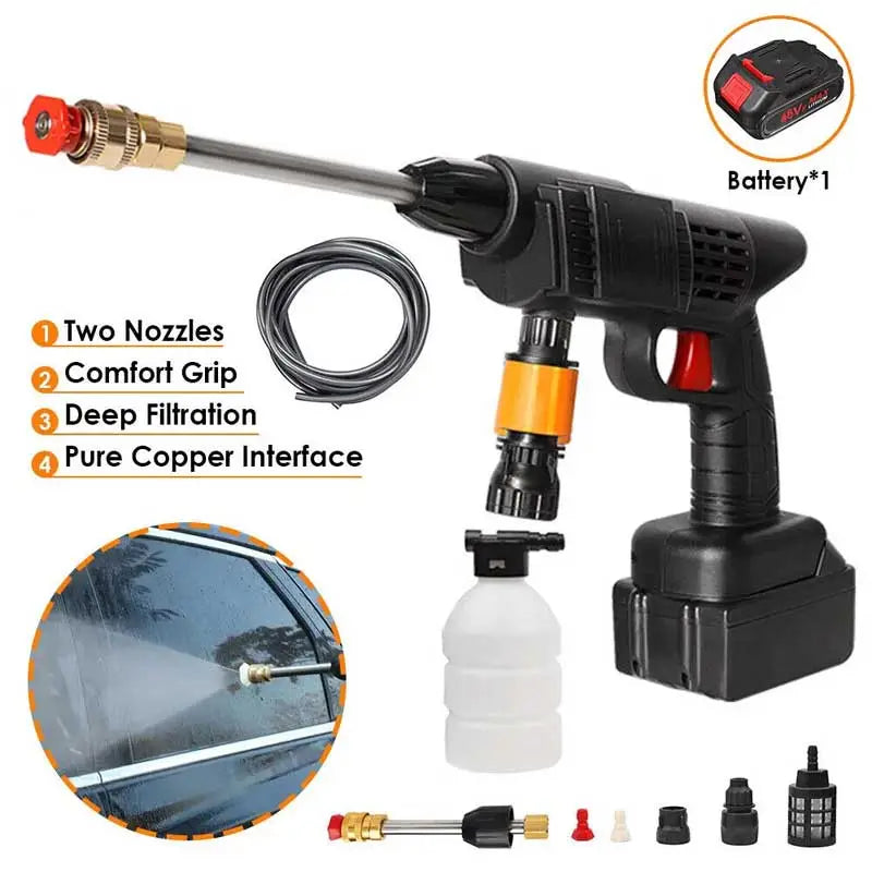 Portable High Pressure Washer Gun