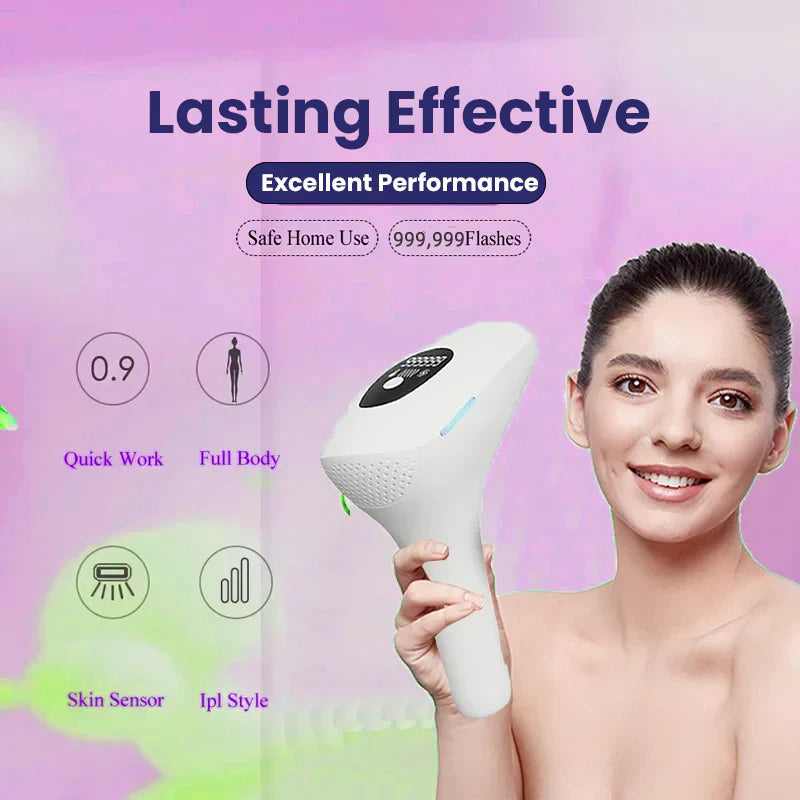 IPL Laser Hair Removal Device Permanent Hair Remover for Face & Body