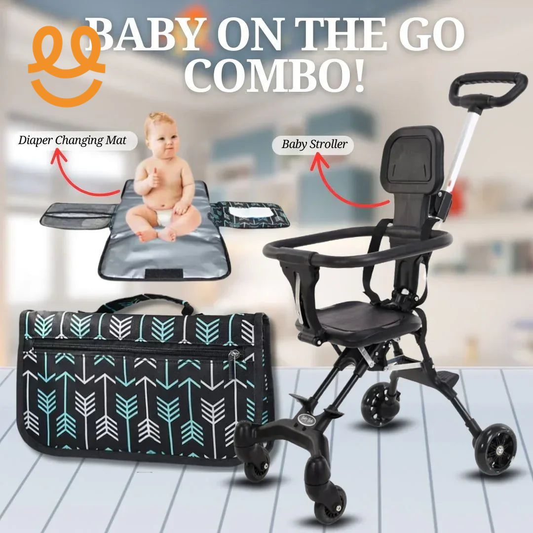 Foldable, Compact Light Weight Baby Stroller Mother's choice