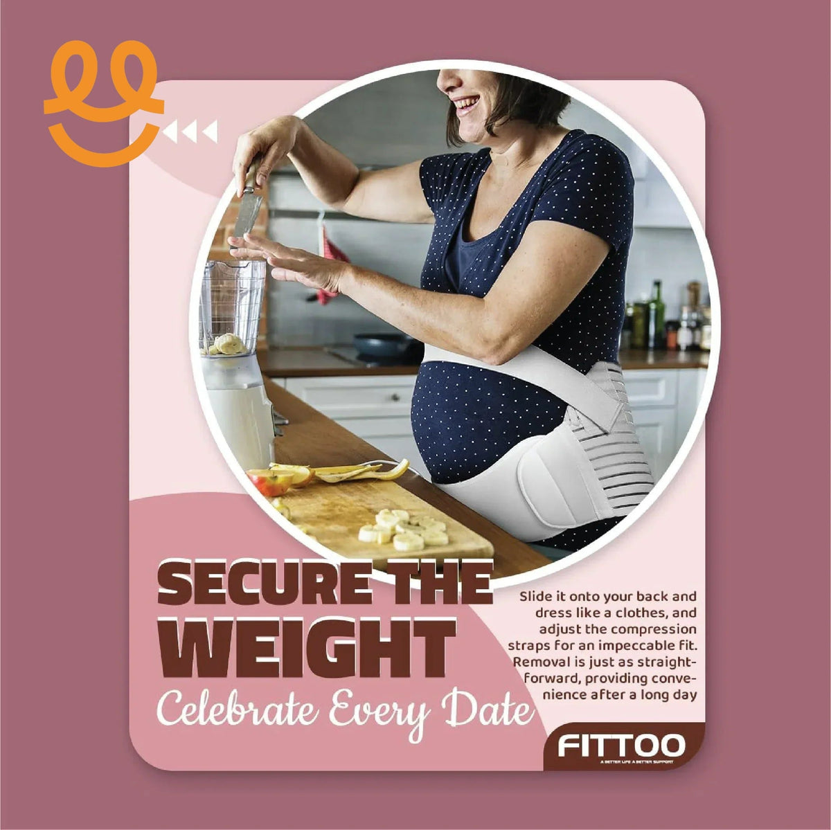 Maternity Belly Support Band - Pregnancy Belt Support